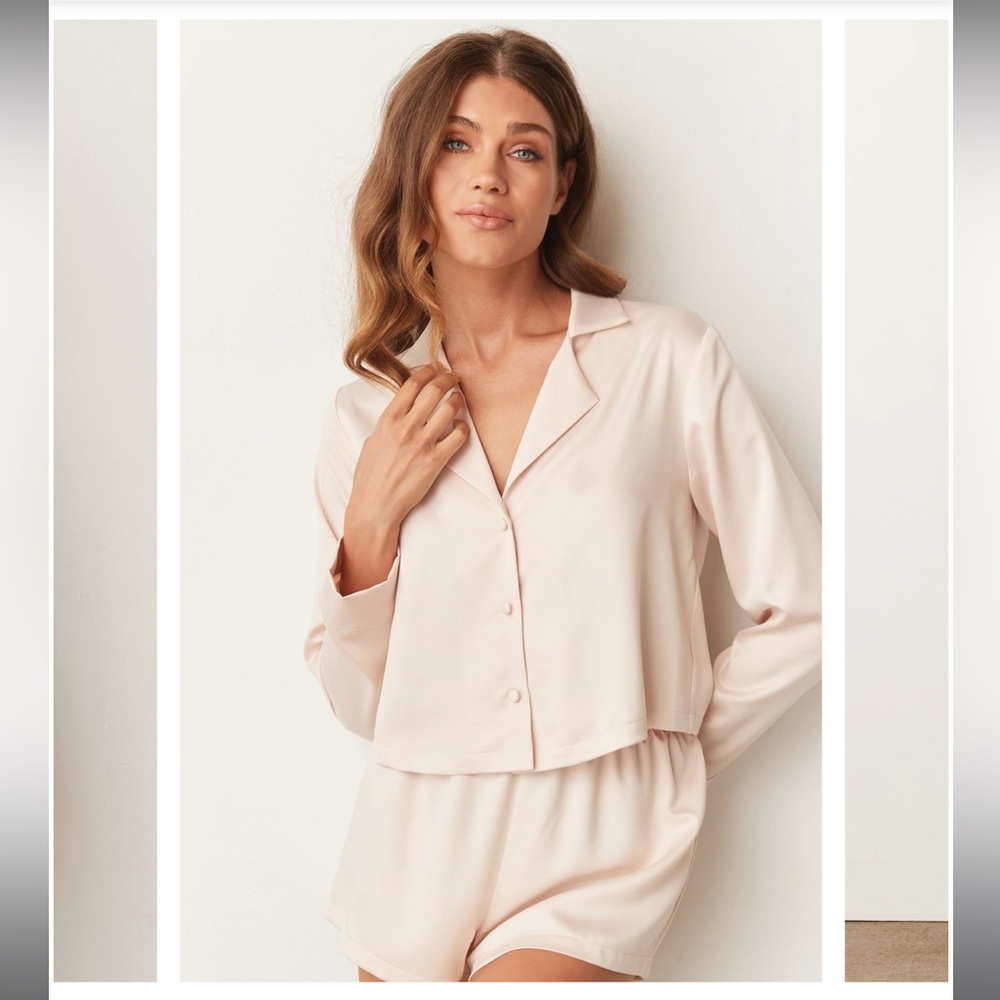 Sweet Dreams PJ Set in Blush
